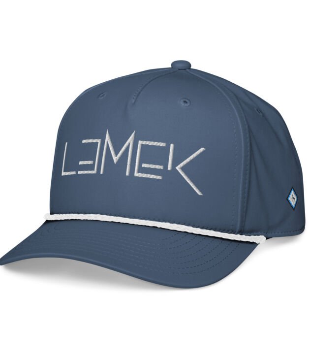 LEMEK Blue Classic Rope Cap