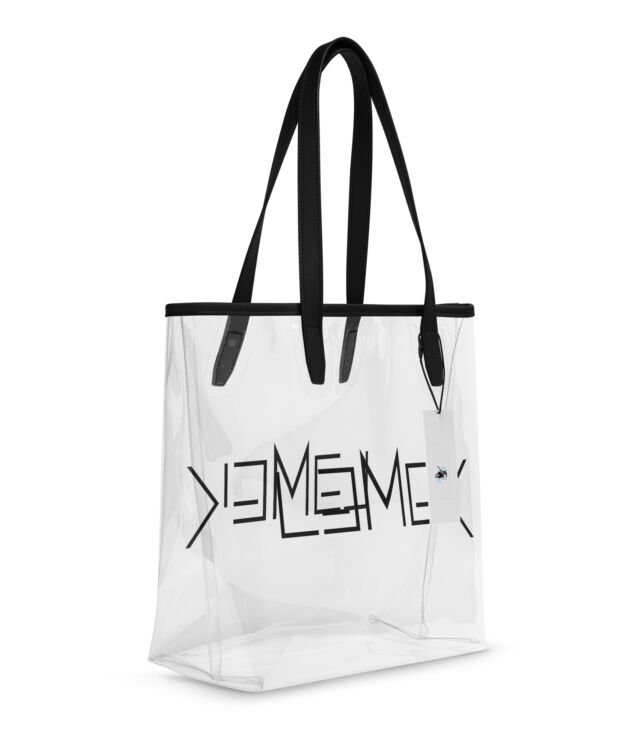 LEMEK Clear tote bag
