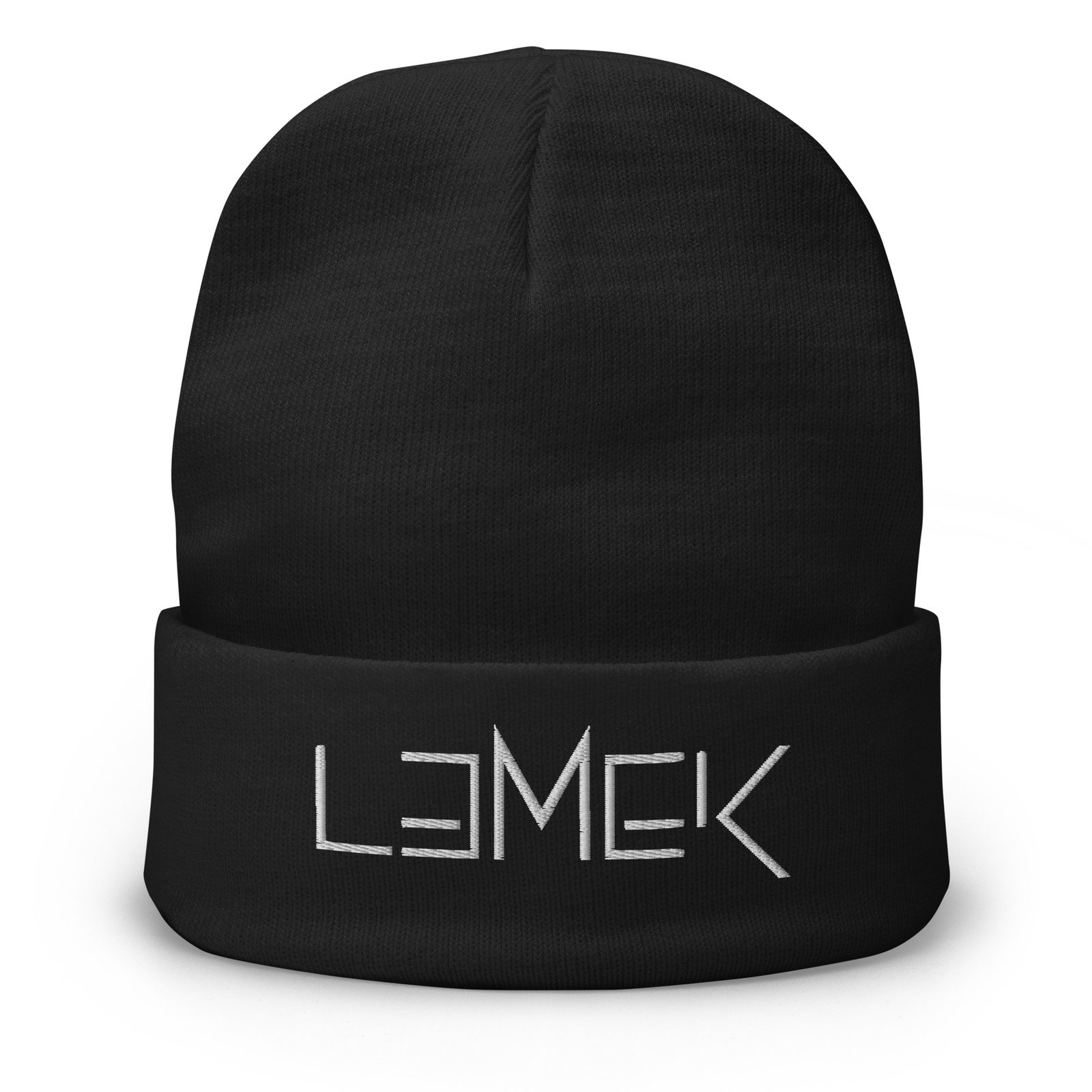 LEMEK Embroidered Beanie