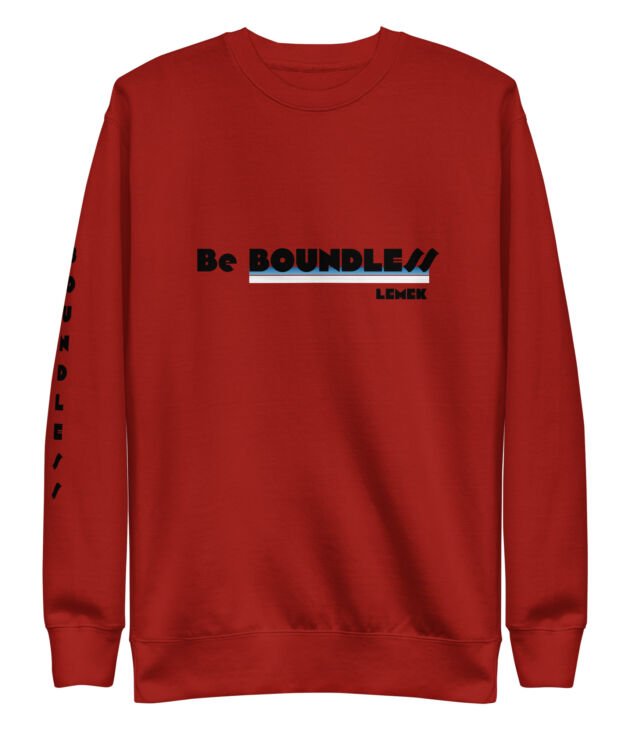 LEMEK "Be Boundless" Unisex Premium Sweatshirt